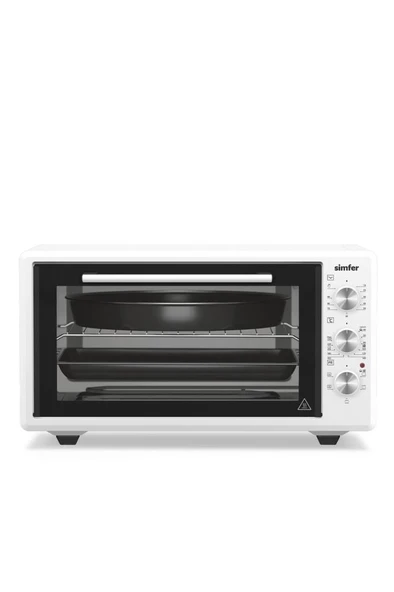4546 Beyaz 45 LT Turbo Fan Mini/Midi Fırın - 6 Fonksiyon, Yoğurt Yapma & Buz Çözme Özellikli ürün görseli 1