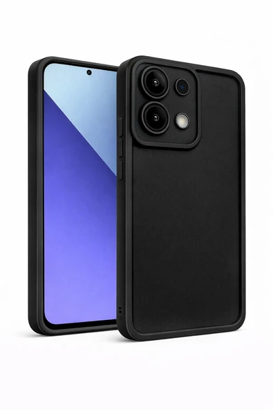 mi Redmi Note 13 Uyumlu Kamera Çıkıntılı Mat Silikon Telefon Kılıfı ürün görseli 1