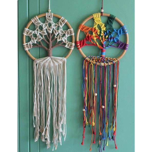 Rüya Kapanı Düş Kapanı Dream Catcher Hayat Ağacı ürün görseli 1