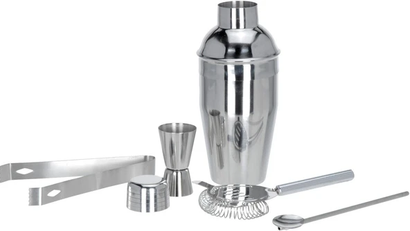 5 Parça Kokteyl Hazırlama Seti 550 Ml ürün görseli 1