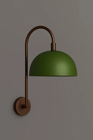 Verde Arc Aplik Duvar Lambası - Resim 4
