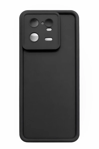 mi 13 pro Uyumlu Kamera Çıkıntılı Mat Silikon Telefon Kılıfı ürün görseli 1