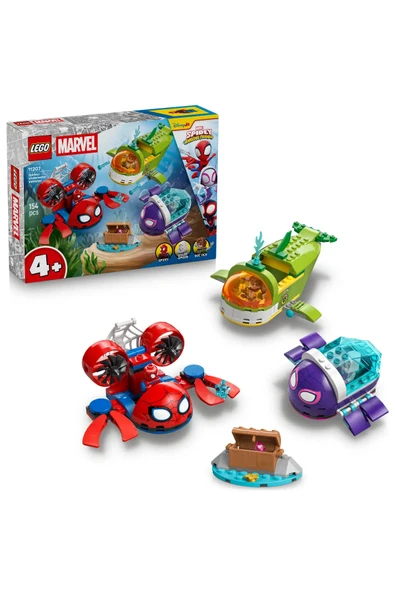 LEGO Marvel Spidey Su Altı Araçları 11207 - Resim 5