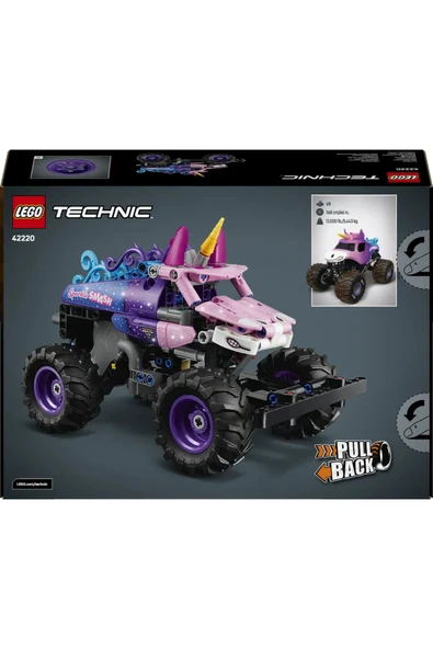 LEGO Technic Monster Jam Sparkle Smash Çek-Bırak 42220 - Resim 2