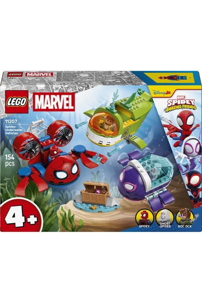 LEGO Marvel Spidey Su Altı Araçları 11207 - Resim 2