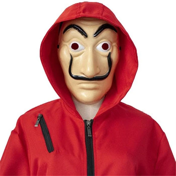 La Casa De Papel Salvador Dali Maskesi Orjinal İthal Ürün ürün görseli 1