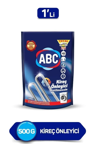 ABC Kireç Önleyici (ANTİLİMESCALE) Makineniz Için Tam Koruma - 500 gr ürün görseli 1