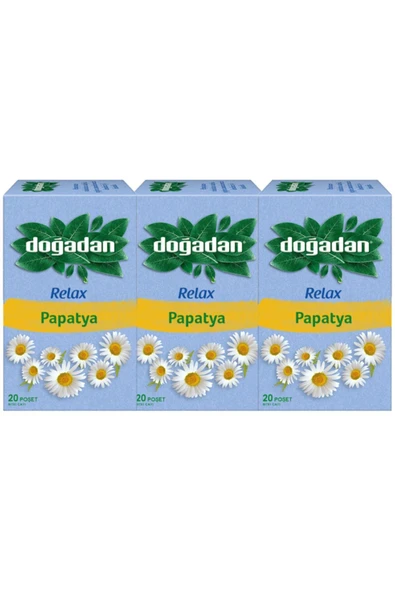 Doğadan Papatya Bitki Çay 20'li X 3 Adet ürün görseli 1
