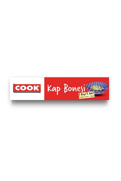 Cook Kap Bonesi 3 Boy 6 Adet 4 ADET ürün görseli 1
