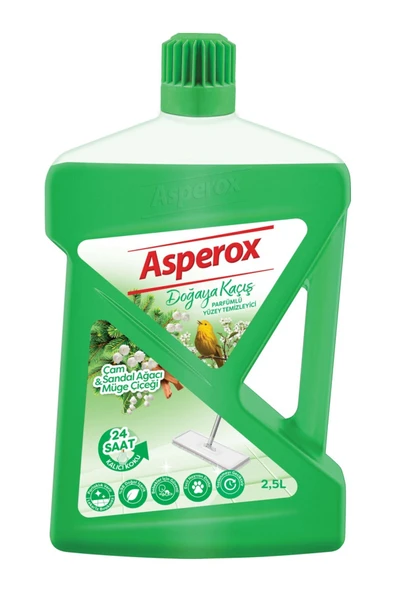 ASPEROX Yüzey Temizleyici Doğaya Kaçış Çam & Sandal Ağacı Müge Çiçeği 2,5 Lt ürün görseli 1
