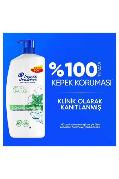 Head & Shoulders Mentol Ferahlığı Şampuan 800 ml - Resim 3