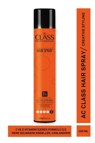 AC CLASS Saç Spreyi Ultra Strong 5 No Dondurucu Sprey 400 ml ürün görseli 1