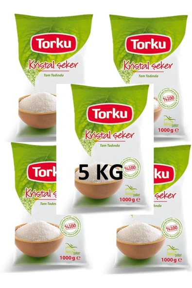Torku PE 5 kg toz şeker (1 KG*5) ürün görseli 1