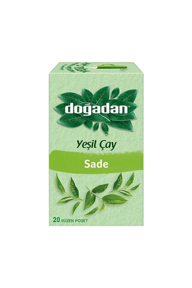 Doğadan 20'li Yumuşak Içimli Yeşil Çay Sade ürün görseli 1
