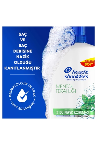 Head & Shoulders Mentol Ferahlığı Şampuan 800 ml - Resim 6