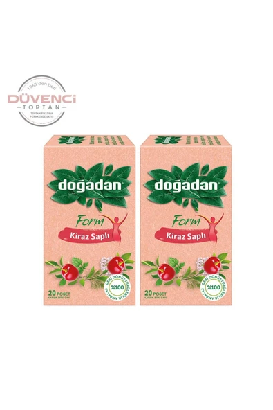 Doğadan Form Çay Kiraz Saplı 20'li x 2 Adet ürün görseli 1