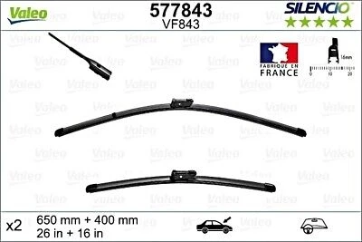 Silecek Süpürgesi Takım Ibıza 17Sonrası / Leon 12 20 / Crossland 17Sonrası Aerotwın A945S (650+400Mm) (Oem No: 5F1955425 ürün görseli 1