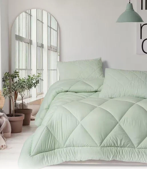 Cotton Box Softwash Tek Kişilik Yorgan Seti Adaçayı ürün görseli 1