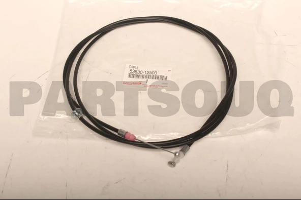 Toyota Corolla 1998-2002 Tel Kaput Açma (Oem No: 53630-12500) ürün görseli 1