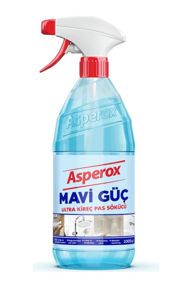ASPEROX Mavi Güç Ultra Kireç ve Pas Sökücü 1000 ml ürün görseli 1