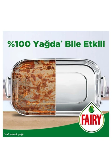 Fairy Sıvı Deterjan Limon 1500 ml X 4 Adet - Resim 3