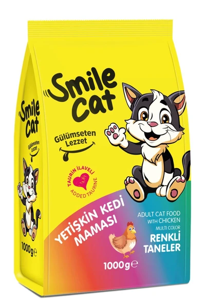 SMILE Cat Yetişkin Kedi Mix 1 kg Kuru Mama ürün görseli 1