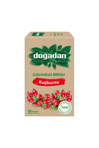Doğadan Kuşburnu Çayı 20'li ürün görseli 1