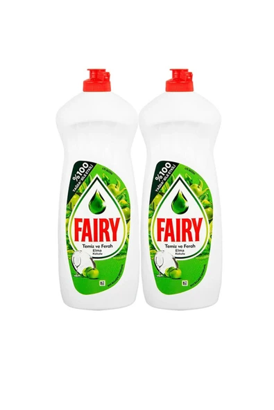 Fairy Bulaşık Deterjanı Elma 650ml 2 Adet ürün görseli 1