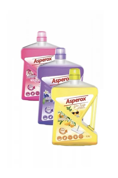 ASPEROX Yüzey Temizleyici Set- Aşk Masalı- Bahar Esintisi- Gün Işığı 2500 ml ürün görseli 1