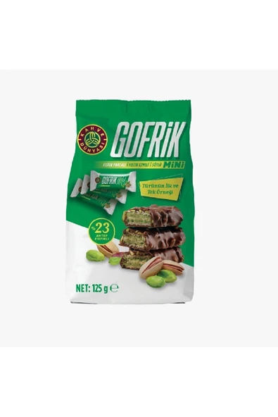 Kahve Dünyası Gofrik Fıstık Parçacıklı Sütlü Mini Gofret 125gr ürün görseli 1