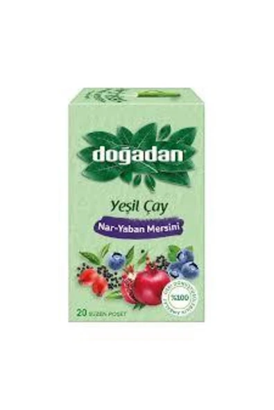 Doğadan YEŞİL ÇAY NAR-YABAN MESİNİ KARIŞIMI*12 ürün görseli 1