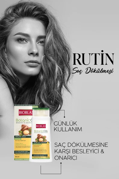 Bioblas Botanic Oils Argan Yağlı Şampuan 360 ml - Resim 5