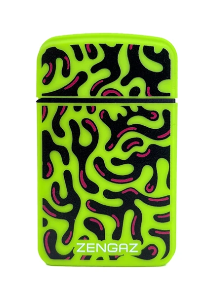 Zengaz Cool Tasarım Jet Alev Çakmak - Neon Acid ürün görseli 1