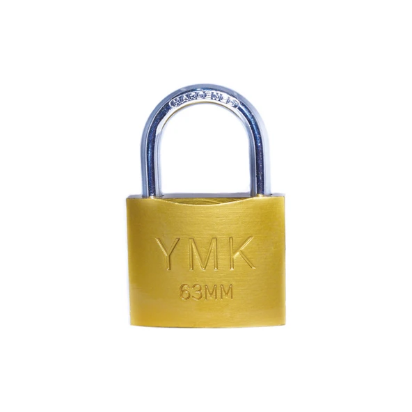 Eko Sarı Boyalı Kısa Kancalı Asma Kilit 63mm ürün görseli 1