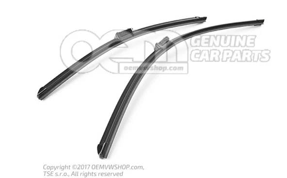 Silecek Süpürgesi Takım Fabia / Roomster 07-15 21'+21'" A051S (530Mm+530Mm)" (Oem No: 5J1998001) ürün görseli 1