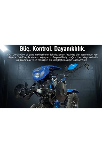 Factor Çapa Makinası Benzinli GTB290 ürün görseli 1