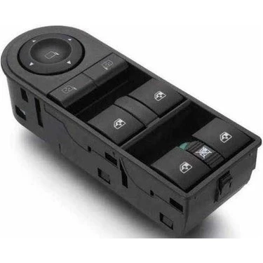 Düğme Cam Açma Astra H / Zafira B 04Sonrası (Dörtlü) Ayna Ayar Düğmeli Çerçeveli Sol (Oem No: 6240447) ürün görseli 1