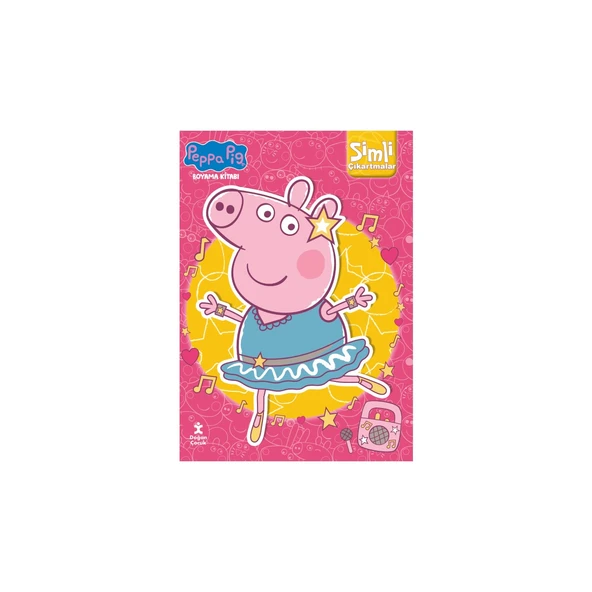 Peppa    Pıg   Simli   Çıkartmalı Boyama Kitabı ürün görseli 1