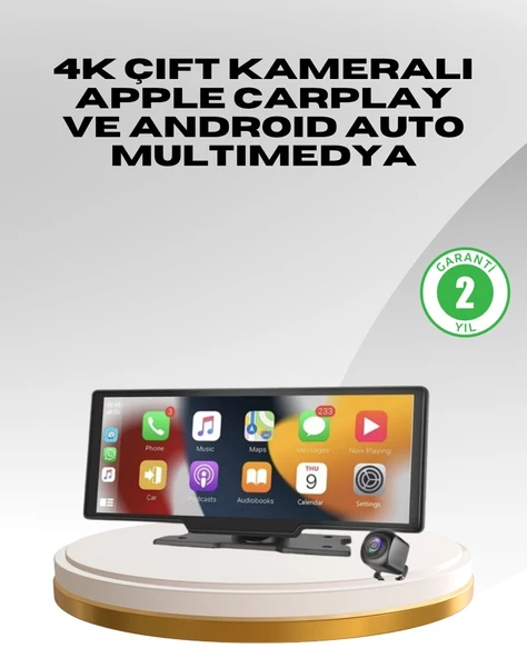 Volkswagen Golf Polo Passat Uyumlu 10.26” CarPlay Android Auto Ekran ürün görseli 1