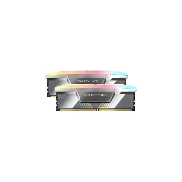 Corsair Vengeance RGB 48 GB (2x24) 8200 MHz CL40 CMHC48GX5M2X8200C40 DDR5 Ram ürün görseli 1