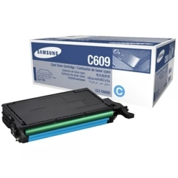 SAMSUNG CLT-C609S ORJİNAL MAVİ TONER ürün görseli 1