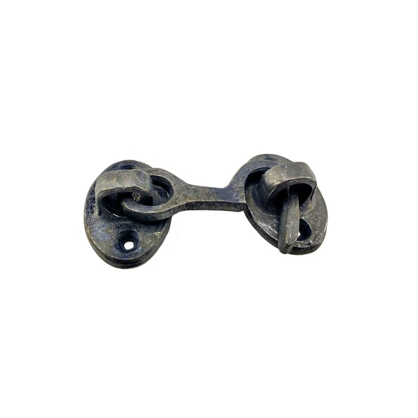 Antika Tarz Dekoratif Pirinç Çengeli - 5cm, Oksit ürün görseli 1