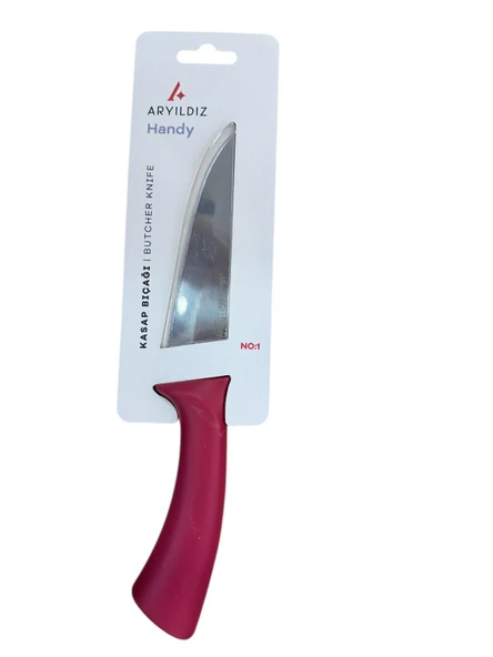 Aryıldız Handy Kasap Bıçağı Bordo No:1 14cm 297582 ürün görseli 1