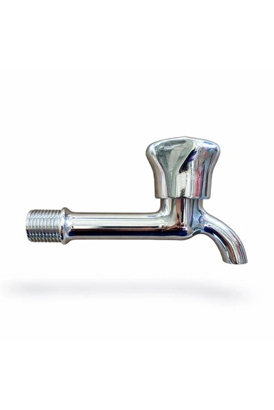 ESA Alfa Model Musluk 1/2'' Uzun Tip Lavabo Evye Bahçe Dış Mekan Uyumlu ürün görseli 1