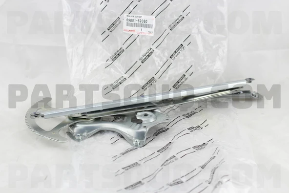 Toyota Rav4 2006-2018 Cam Krikosu Elektrikli Ön Sağ (Oem No: 69801-52080) ürün görseli 1