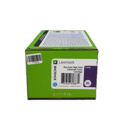 Lexmark 84C5HCE Mavi Orjinal Toner Yüksek Kapasiteli - CX725 ürün görseli 1