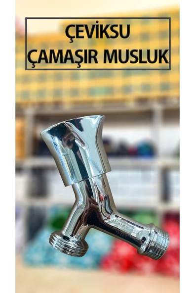 Çevik Su(Karizma) Çamaşır Makinası Musluğu (Çamaşır Makinaları Bağlantı Hortumlarına Uyumludur) ürün görseli 1