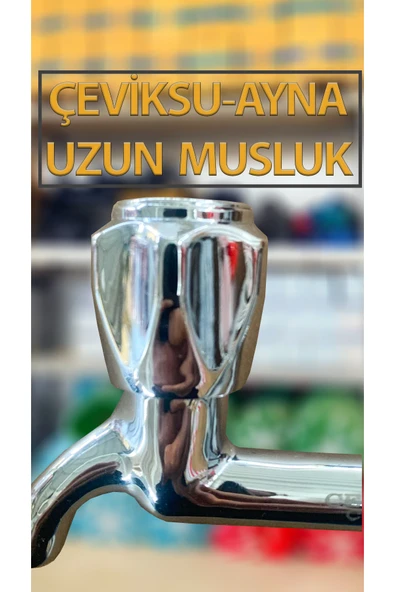 Çevik Su (Ayna Model) Musluk Uzun Tip - Resim 4