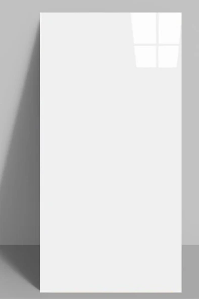 Shiny Düz Beyaz Parlak 30x60cm Yapışkanlı Mutfak Banyo Kaplama Köpük Duvar Paneli Kağıdı ürün görseli 1