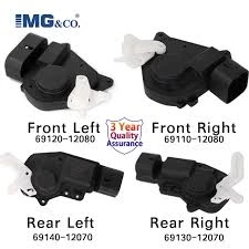 Toyota Corolla 2000-2007 Merkezi Kilit Motoru 6 Fiş Ön Sol (Oem No: 69120-12080) ürün görseli 1